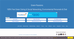 Desktop Screenshot of green-passions.com